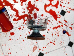 broken glass