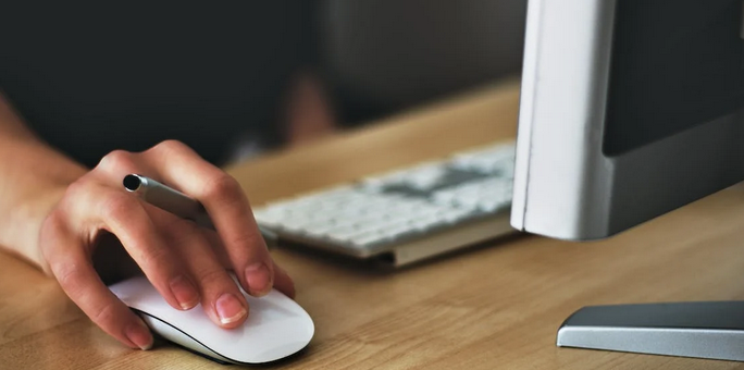 clicking mouse